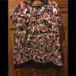 Simply vera vera Wang tie dye style shirt